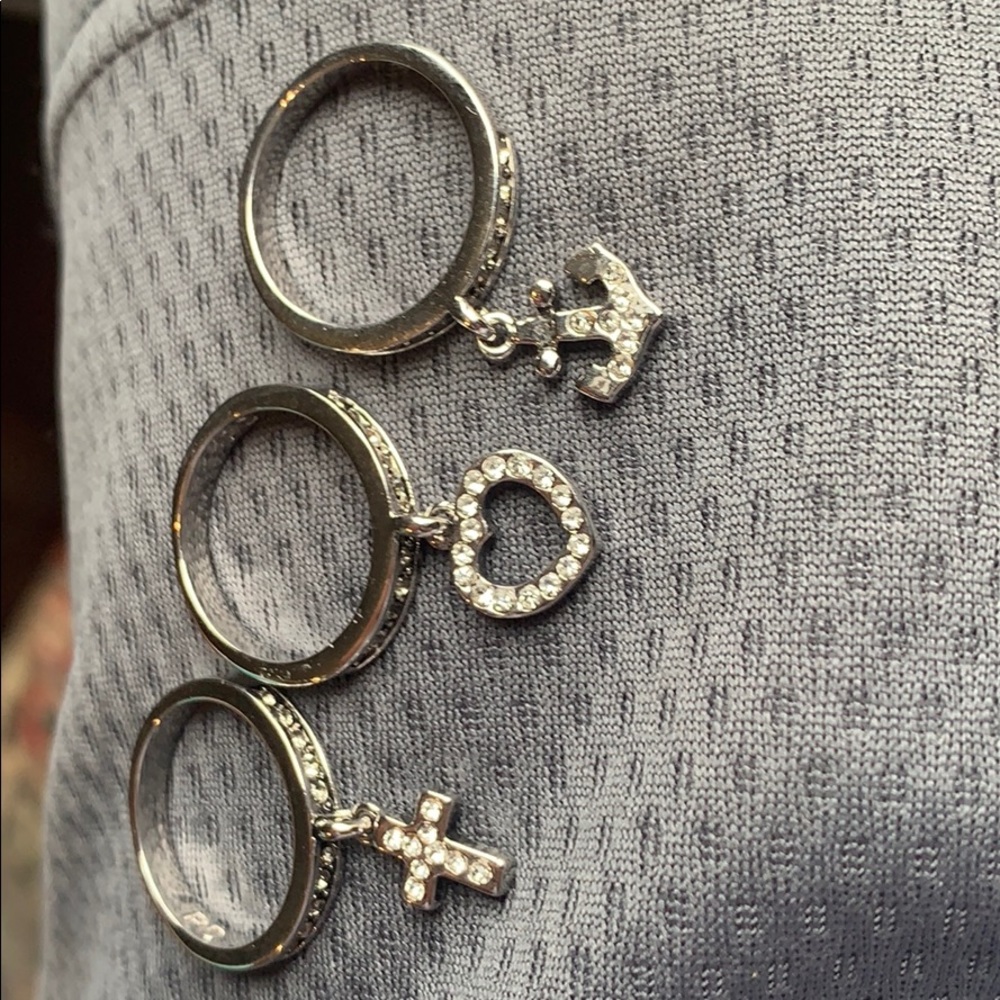 Premier design charm ring set